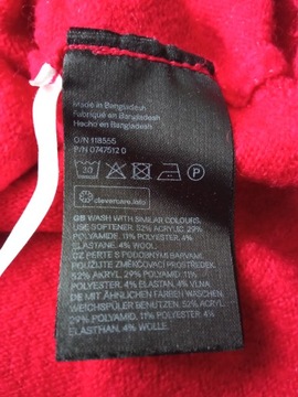 H&M ciepły sweter przez głowę półgolf r 158-164
