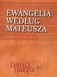 Ewangelia według Mateusza M.Wolniewicz.Unikat !