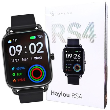 Умные часы Haylou RS4 черные