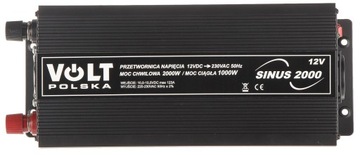 PRZETWORNICA NAPIĘCIA CZYSTY SINUS 12/230V 2000W