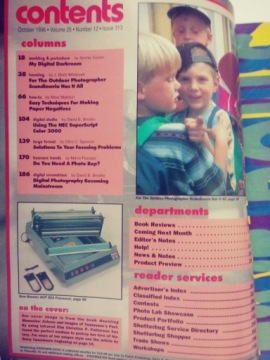 Shutterbug No October 1996