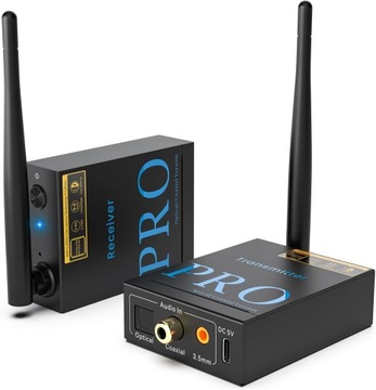 Bezprzewodowy nadajnik i odbiornik audio 1Mii Rt5066PRO N396
