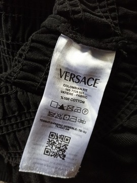 Versace SUKIENKA mała czarna 34/36