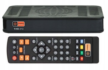 Новый оригинальный пульт дистанционного управления DVBT декодер модель T-HD 210 Cyfrowy Polsat BOX THD210