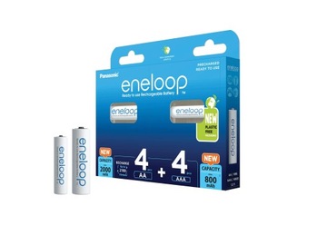 АККУМУЛЯТОРЫ ENELOOP MIX 4X2000MAH + 4X 800MAH