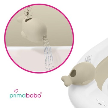Primabobo Ola складная ванна для ванны для детского ЖК -термометра большая подушка