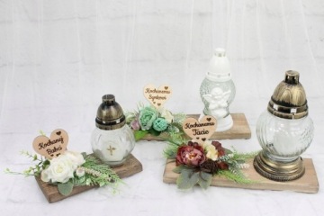 Могильный халат композиция ZNICZ led board