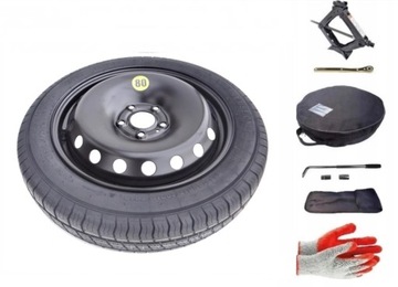 Koło dojazdowe Kia Sportage III 135/90R17 + ZESTAW