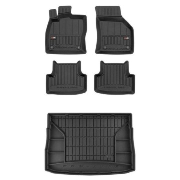 3D gumová sada koberců a rohožek Volkswagen Golf VII 2012-2020 Hatchback, g