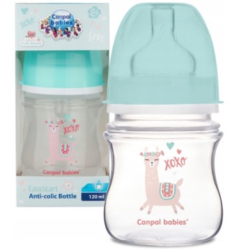 BUTELKA ANTYKOLKOWA 120ml Canpol Babies 35/220_gre