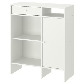 IKEA BAGGEBO kredens z jedną szufladą 78x92 cm BIAŁY