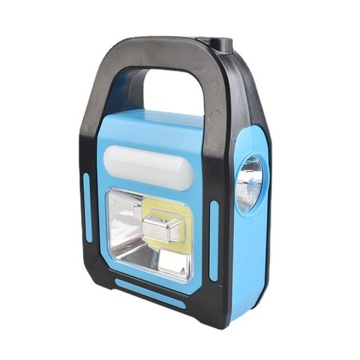 LAMPA ROBOCZA LANTERN CAMPING Z ŁADOWANYM LAMPĄ ROBOCZĄ