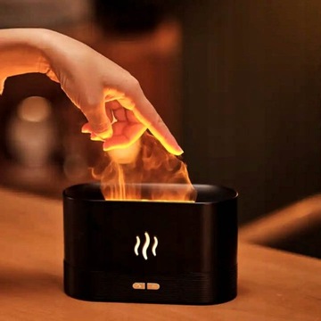 АРОМАТИЧЕСКИЙ УВЛАЖНИТЕЛЬ ДИФФУЗОР С ЭФФЕКТОМ КАМИНА АРОМАТЕРАПИЯ