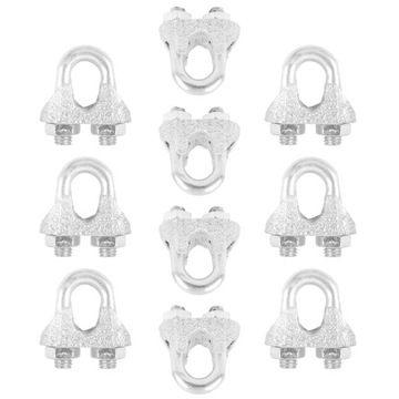 10x ZACISK LINOWY KABŁĄKOWY LIN OCYNKOWANY 3MM
