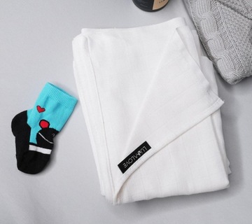 ПОДГУЗНИКИ LULLALOVE ТОЛСТЫЕ МАХРОВЫЕ БЕЛЫЕ 60х80 4ШТ.