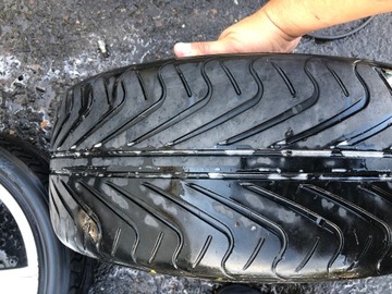 RÁFKY KOLA 18 5X120 BMW E38 E39 E60 E46 PĚKNÝ KOMPLET PNEUMATIKY