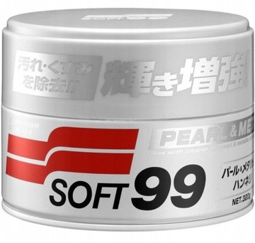 SOFT99 PEARL METALLIC WAX WOSK DO LAKIERÓW METALICZNYCH I PERŁOWYCH 320 G