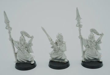 Warhammer 40k Eldar Warlocks zestaw 3 figurki metal