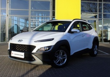 Hyundai Kona I Crossover Facelifting 1.6 T-GDI 198KM 2021 Hyundai Kona 1.6 T-GDI 198KM Comfort Serwis ASO Salon PL FV marza kamera, zdjęcie 1