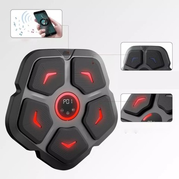 MUSIC BOXING MACHINE W TRENINGOWY ŚCIANA BOKSERSKA 9 TRYBÓW+ RĘKAWICE