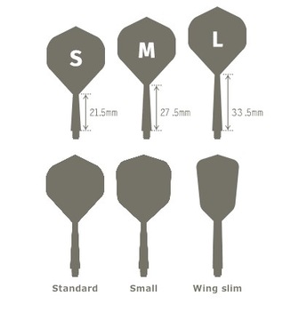 Condor Axe Shaftty + Dart Red Standard Короткие перья