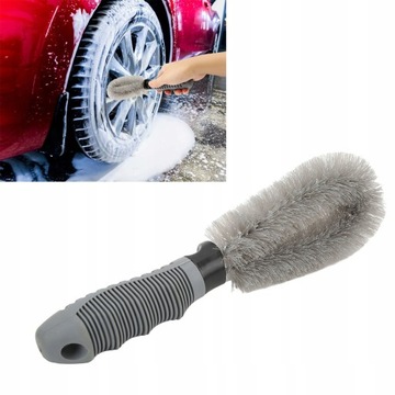 Щетка для чистки обода шины с мягкими колесами автомобиля, салон