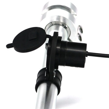 Ładowarka motocyklowa GNIAZDO USB Port 2.1A 12-24V