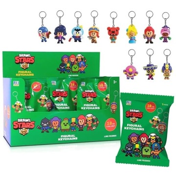 BRAWL STARS - BRELOCZEK BRELOK saszetka niespodzianka ORYGINAŁ