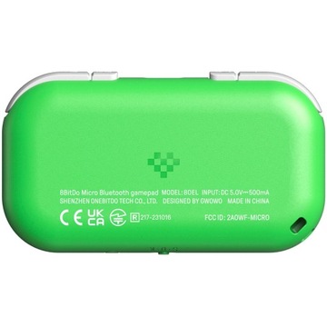 Геймпад 8BitDo Micro Bluetooth, зеленый