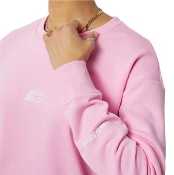 Bluza damska NEW BALANCE różowa z logo M