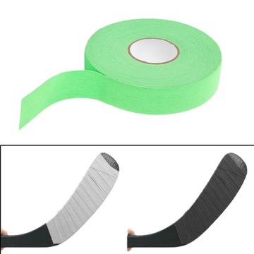 Лента хоккейная тканевая, ширина 2,5 см, лента для клюшек, зеленая трава