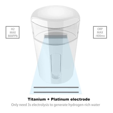 ALTHY Портативный генератор водородного и водяного нано тумана, отпариватель для лица, увлажнение лица