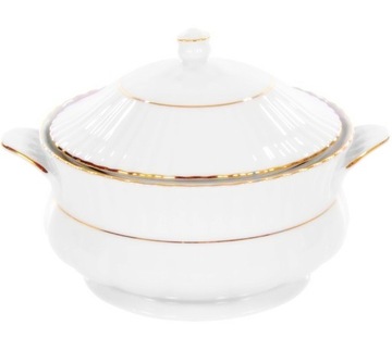 B014 WAZA 2.50L Złota Linia IWONA CHODZIEŻ PORCELANA MALCER