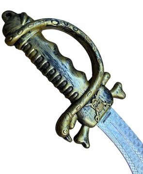 Пиратский наряд САБЛЯ ПОВЯЗКА НА ГОЛОВУ СЕРЬГИ ПИРАТСКАЯ ДИСПОЗИГА