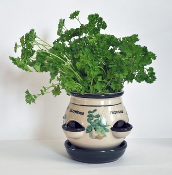 Цветочный горшок с балконами для трав или др. - 12 шт.