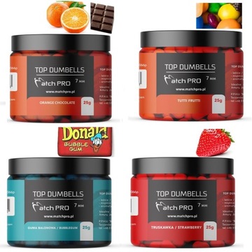 MATCHPRO DUMBELSY DO METODY 7 MM 4 SMAKI