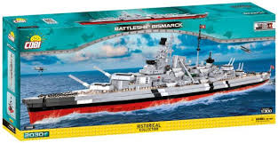 Zestaw klocków Cobi Okręt Bismarck 4819