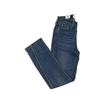 Jeansowe spodnie damskie LEVI'S DENIZEN 26