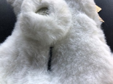 МАСКА ДЛЯ ВЕК ДЛЯ СНА, СНА, РАССЛАБЛЕНИЯ, плюшевый мишка, белый OLDMAN PLUSH