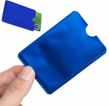 ПРОТИВОКРАЖНЫЙ ЧЕХОЛ ДЛЯ БЕСКОНТАКТНЫХ КАРТ - RFID