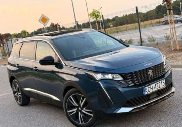Peugeot 5008 II Crossover Facelifting 1.6 PureTech 180KM 2021 Peugeot 5008 GT 1.6i 180ps AutoMat8Biegow FOCAL Masaze 7Foteli SerwisASO T, zdjęcie 1