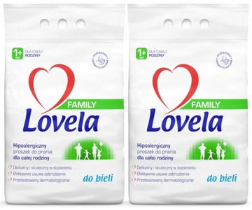 Lovela Family Proszek do Prania białe 4,2 Kg 56pr
