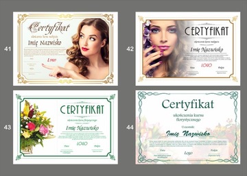 Распечатайте сертификаты, дипломы, готовые дизайны на выбор