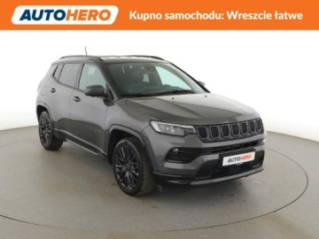 Jeep Compass II SUV Facelifting 1.3 GSE T4 150KM 2021 Jeep Compass automat skóra navi kamera360 grzane, zdjęcie 9