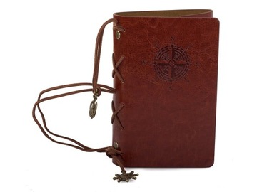 Блокнот путешественника, дневник ретро, ​​винтажный журнал - блокнот в подарок