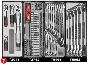 Тележка с инструментами FORCE 562 1013-562