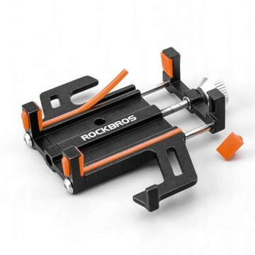 ROCKBROS металлический велосипедный держатель для телефона (699-BO) оранжевый