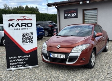 Renault Megane III Coupe 1.6 16v 110KM 2009 Renault Megane Polski salon II wlasciciel 1.6 Benzyna 110KM