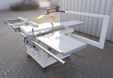 ПИЛА ЦИРКУЛЯРНАЯ ПИЛА HAMECH TKS-400 Циркулярная пила мощностью 5,5 кВт с подрезной пилой мощностью 0,55 кВт