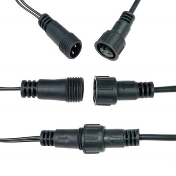 РОЖДЕСТВЕНСКИЕ ОГНИ 500 СВЕТОДИОДНЫХ НАРУЖНЫХ ПОСТОЯННЫХ РОЖДЕСТВЕНСКИХ СВЕТОВ МНОГОЦВЕТНЫЕ